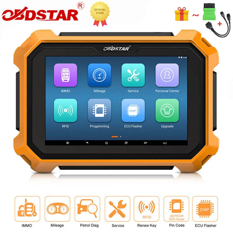 Программатор OBDSTAR X300 DP Plus для автомобильных ключей ШТЫРЬКОВАЯ коррекция одометра