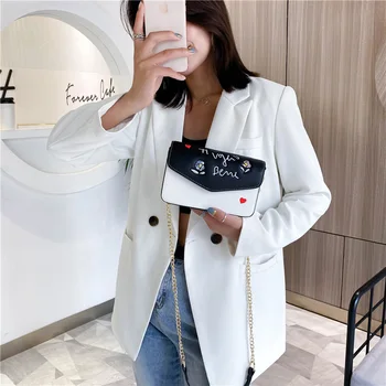 

Ladies Bag Fashion Flip Lock Design Embroidered Flower Shoulder Bag 2020 New Women Pu Leather Messenger Bag Small Bag