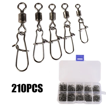 

Anti- Shock Swivel Clasps Saltwater Offshore Equipment Supplies 210pcs