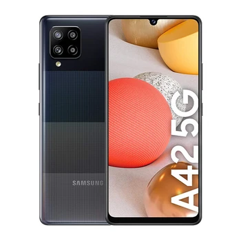 Перейти на Алиэкспресс и купить Samsung Galaxy A42 5G 4GB/128GB Black (призмы в горошек черного цвета) с двумя сим-картами A426B