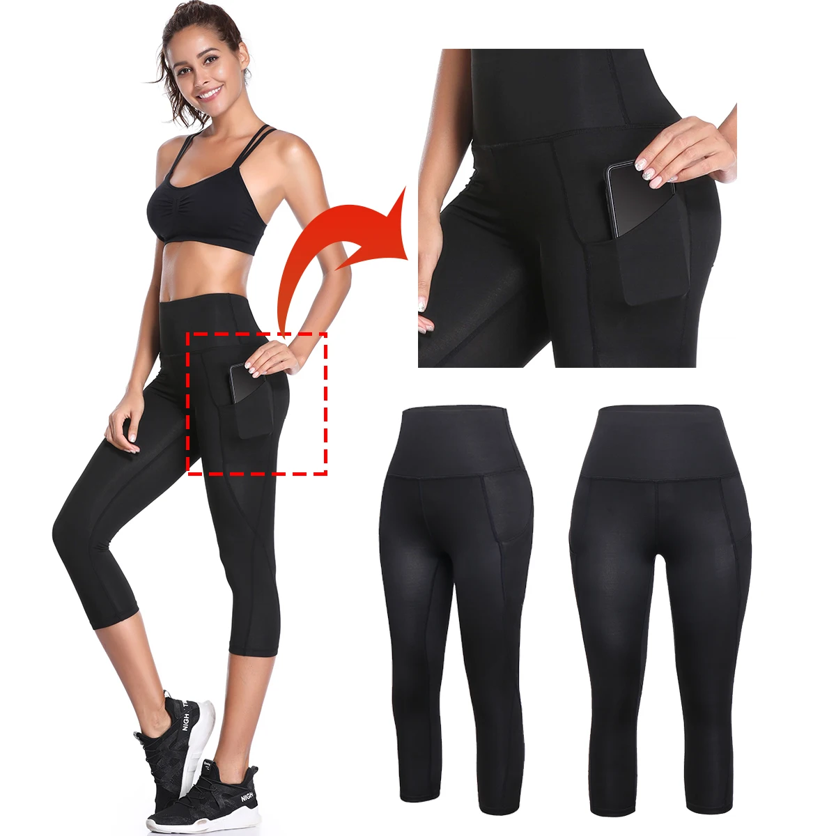 

JOYSHAPER Body Shaping Pants Belly control Stovepipe PK Leggings Women Leggings Fitness Pants Sexy Leggins Mujer Plus Size