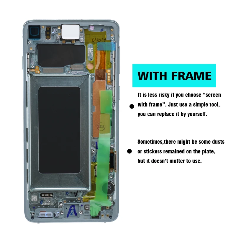 6,1 ''AMOLED для SAMSUNG Galaxy S10 G973F/DS G973U G973 SM-G973 дисплей сенсорный экран дигитайзер Замена+ Сервисный пакет