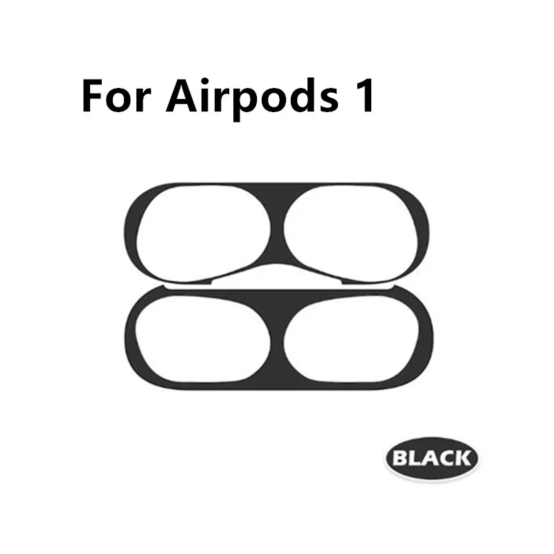 For Airpods 1 Для Airpods Pro 2 Чехол с металлической защитой от пыли беспроводные наушники защита от пыли для Air pods 2 pro 3 1 Eirpods Airpots кожа autocolantes - Цвет: For Airpods 1
