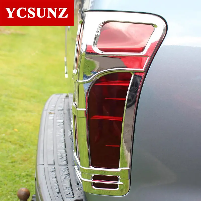 2012 2019 для ISUZU D MAX Аксессуары Матовая Черная задняя лампа крышка полоса отделка