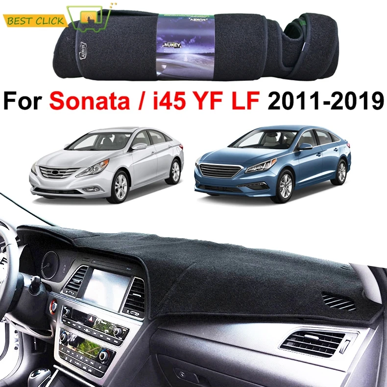 Крышка приборной панели Xukey коврик для Hyundai Sonata 2011-2019 Защитная панель от солнца 2012