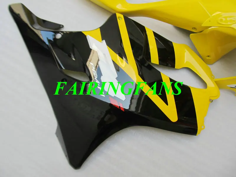 Инжекторный комплект для HONDA CBR600F4I 01 02 03 CBR600 F4i 600F4I 2001 2002 2003 желто-черные Обтекатели Кузов+ подарки HV14