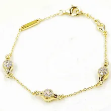 Новинка, 925 пробы, серебряный браслет, блестящие современные Lovepods с кристаллами, цепочка, браслет, подходит для бусин, шарм, сделай сам, хорошее ювелирное изделие