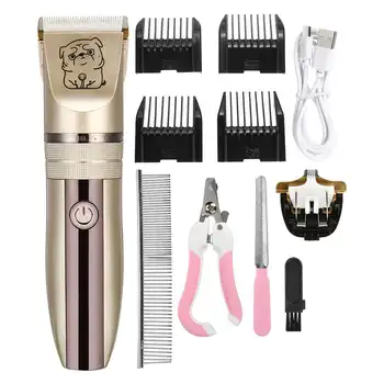 

Electrical Dog Hair Trimmer Pet Clipper Animal Grooming Haircut Machine Shaver Scissor Clipper Pet Dog Cat Nail Hair Trimmer