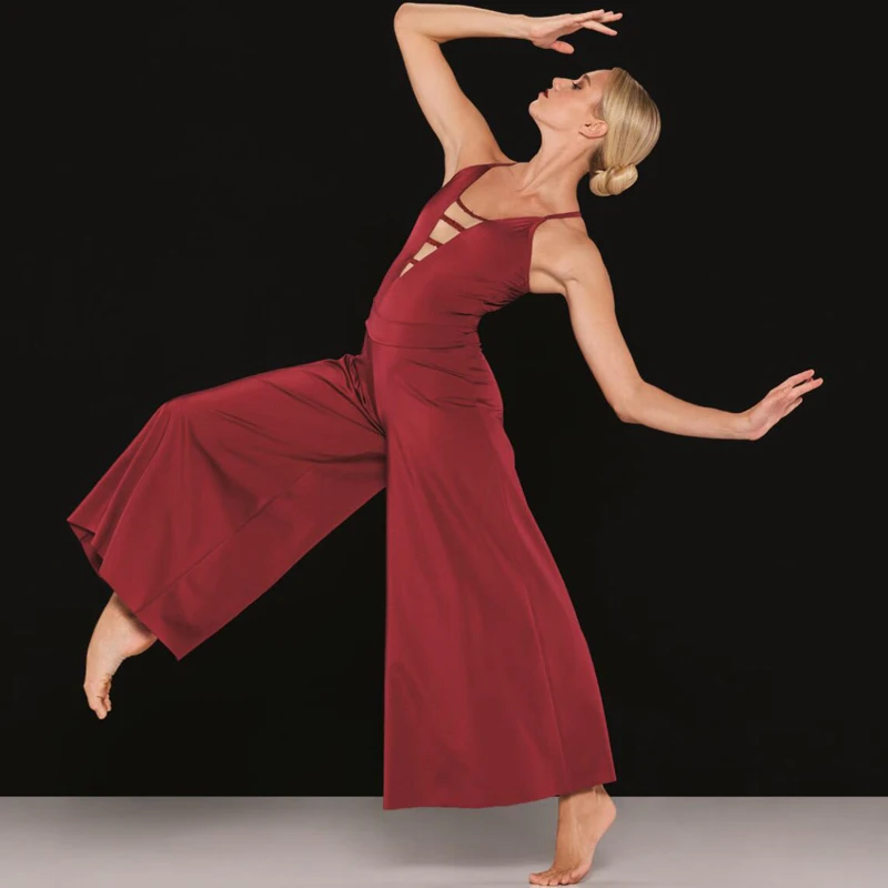 2 Piece Costume Leotard And Pants Dance 
