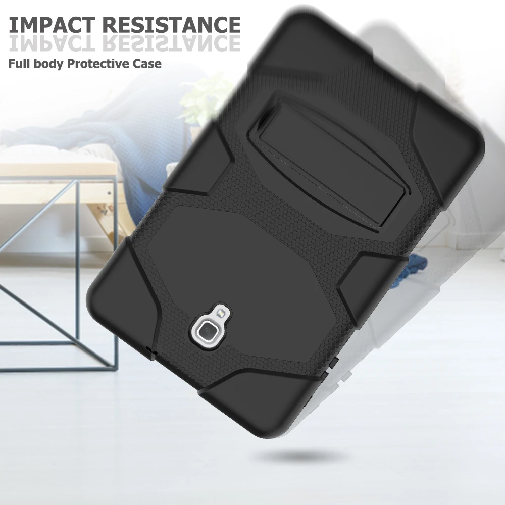 Детская безопасная подставка Kickstand двойная степень защиты кремния + PC задняя