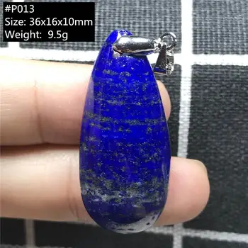 

100% Natural Royal Blue Lapis Lazuli Pendant For Women Lady Men Water Drop Stone 36x16x10mm Beads Healing Gemstone Jewelry AAAAA
