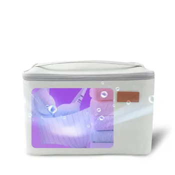 

Portable USB UV Disinfection Bag Sterilizer Box for Mobile Phone Keys Clothes UV sterilizer bag home storage bags