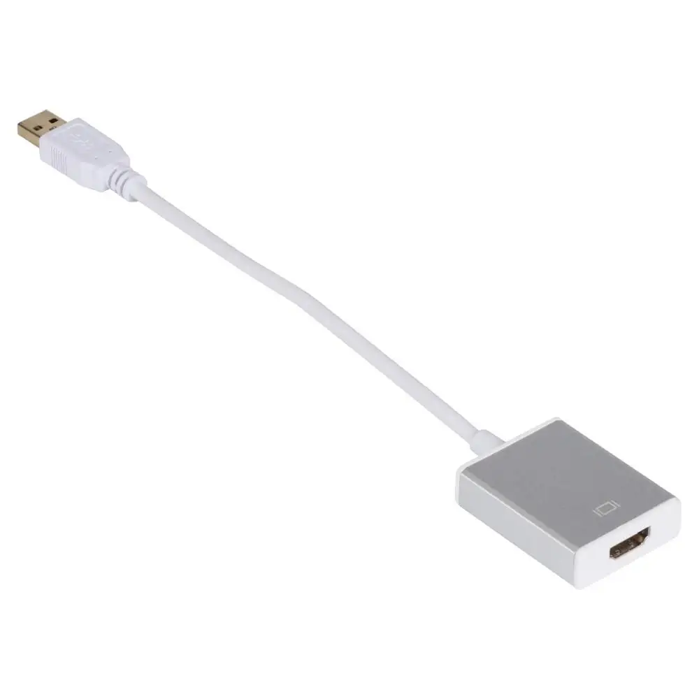 USB 3,0 к HDMI конвертер кабель для монитора графический адаптер HD 1080P для ПК ноутбук проектор HDTV lcd 1080P