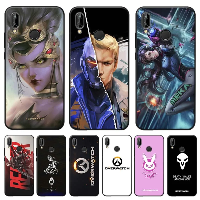 Overwatch Cover for xiaomi redmi note 7 8 pro 7a k20 5 6 4x Clear Soft Silicone Phone Case |