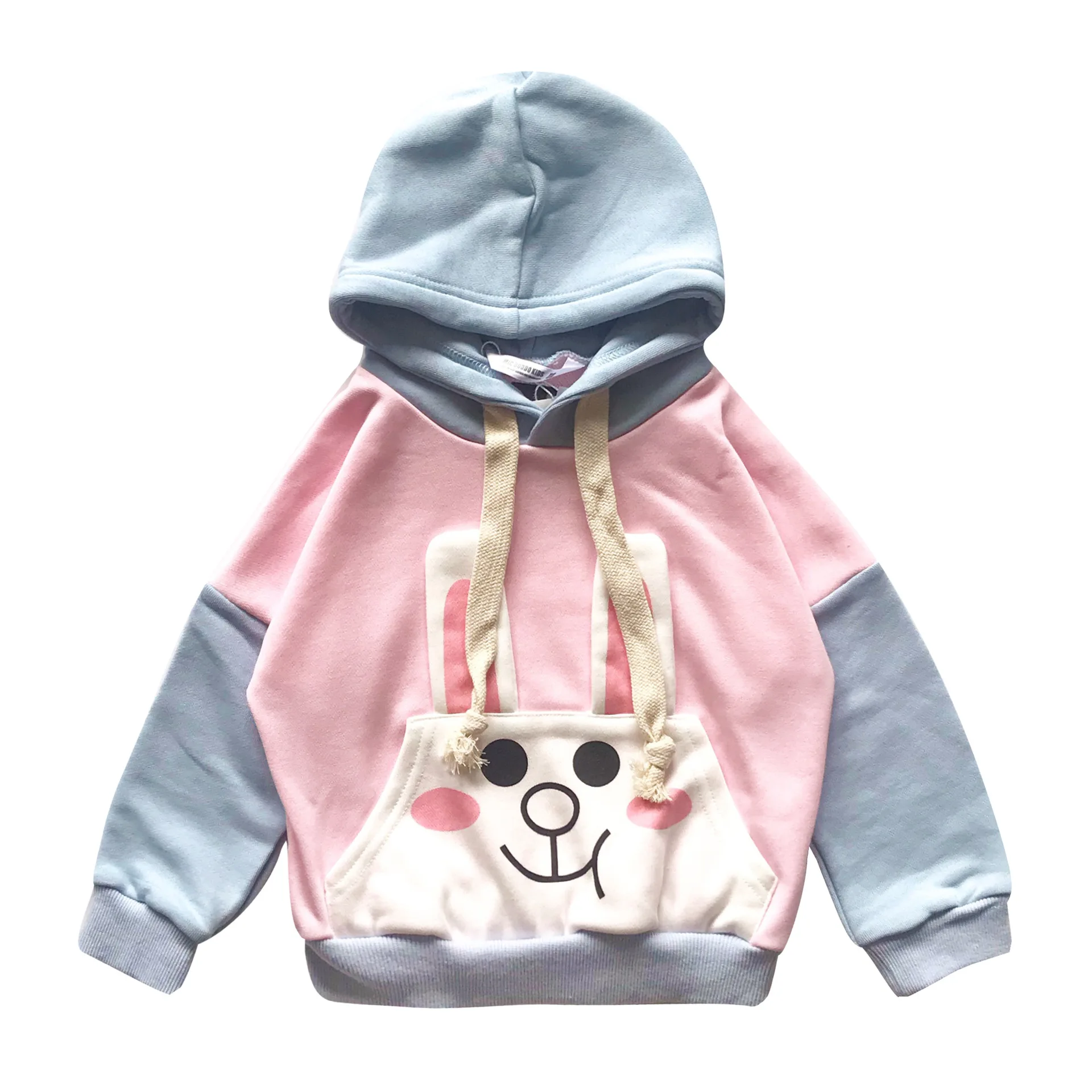 Tonytaobaby/осенне-зимняя одежда; Новинка; толстовка с капюшоном и рисунком для мальчиков и девочек; Милый хлопковый пуловер; детские толстовки с капюшоном