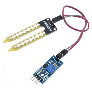 

Smart Electronics Soil Moisture Hygrometer Detection Humidity Sensor Module For arduino Development Board DIY Robot Smart Car