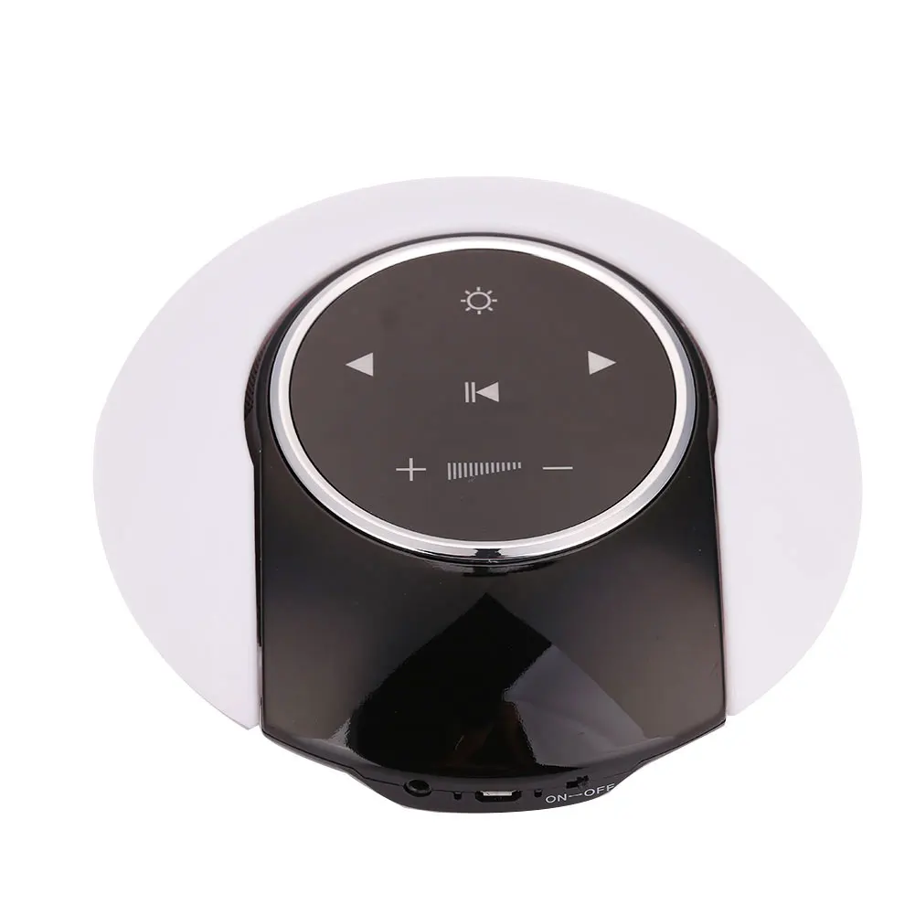 

Portable Moon Shape Bluetooth Wireless Speaker Light Luminous Table Lamp Outdoor