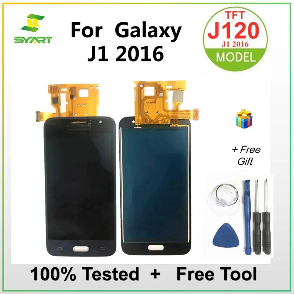 Для Samsung Galaxy J1 2016 J120 ЖК дисплей сенсорный экран дигитайзер сборка запасная часть