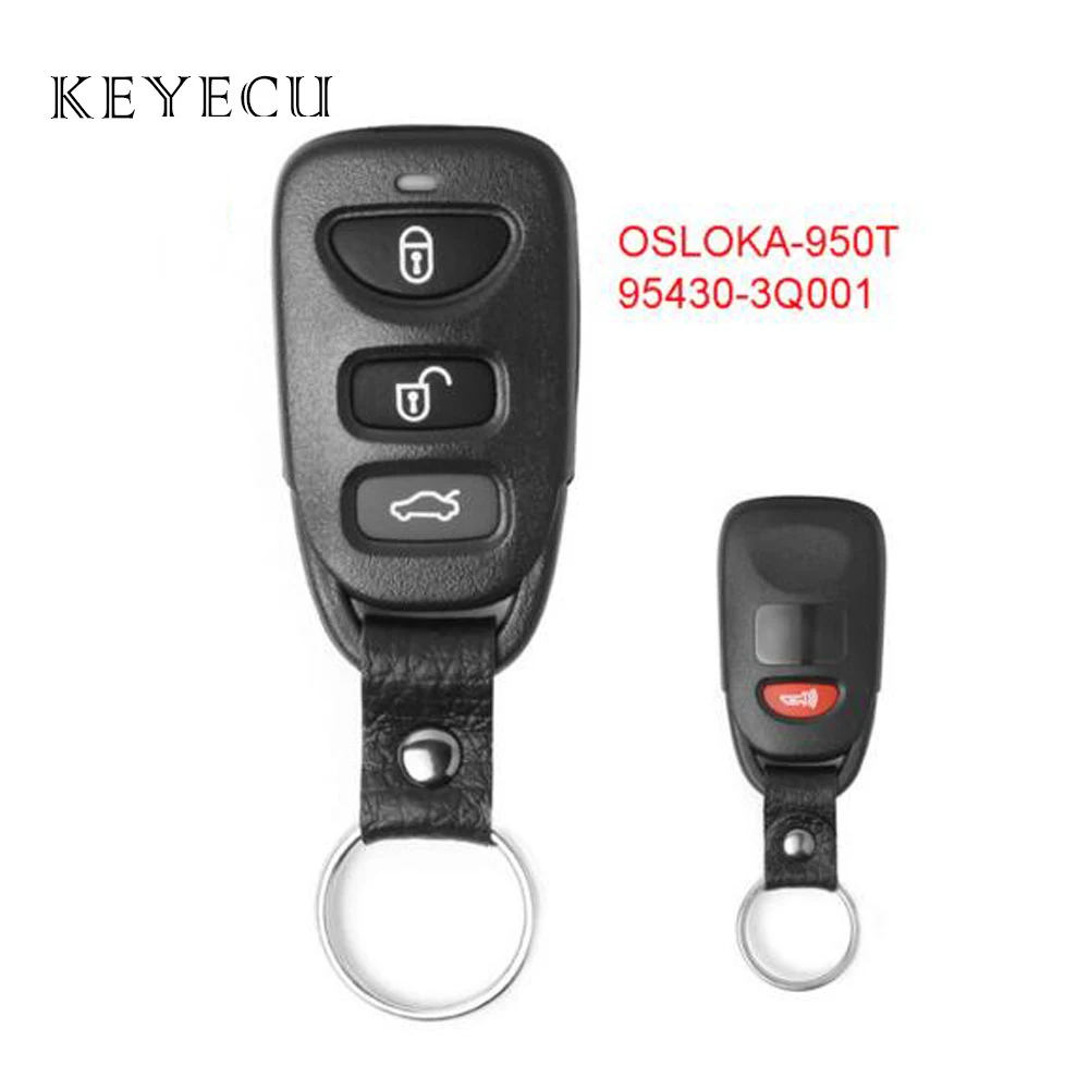 Keyecu удаленного Управление автомобиля брелок для hyundai Sonata 2011-2014 OSLOKA-950T P/N: 95430-3Q001