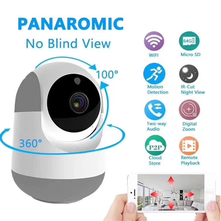 HD 1080P Wireless IP Camera Cloud Wifi Camera Smart Auto Human Tracking Home Security Surveillance CCTV Network HD 1080P Wireless IP Camera Cloud Wifi Camera Smart Auto Human Tracking Home Security Surveillance CCTV Network