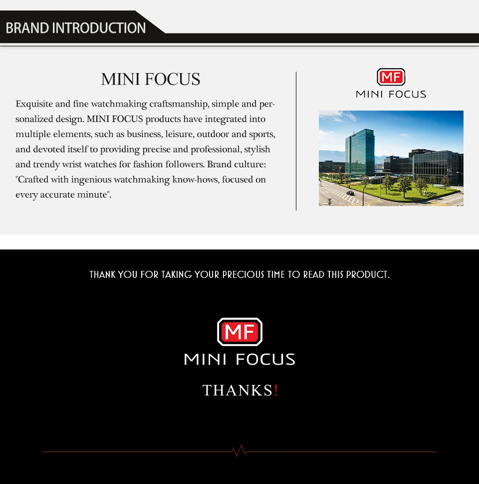 MINI FOCUS Quartz Watch for Men Waterproof_voghion.com