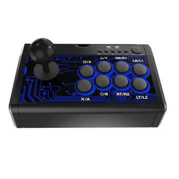 

NEW 7-In-1 Arcade Fighting Wired Rocker Game Console Game Handle for Switch / PS4 / PS3 / Xbox / PC / Tp4-1886