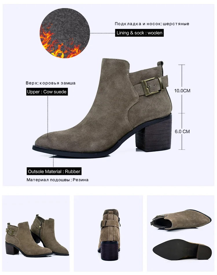 Распродажа; Donna-in; ботильоны для женщин из натуральной кожи на высоком каблуке; модные ботинки с острым носком; женская обувь; женские ботинки