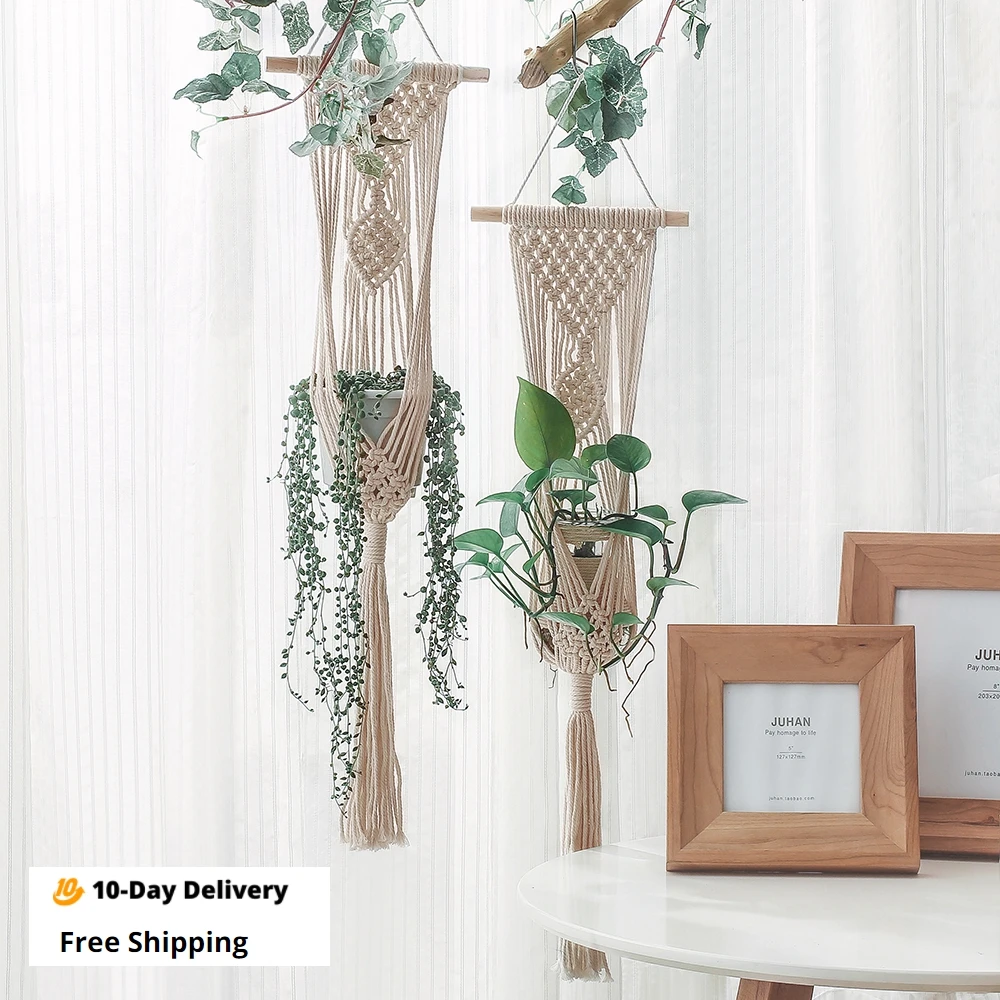 maceteros para colgar colgador plantas colgador macetas macetero colgantes planta de aire maceteros colgantes balcon decoracion macetas colgantes pared|Cestas colgantes| - AliExpress