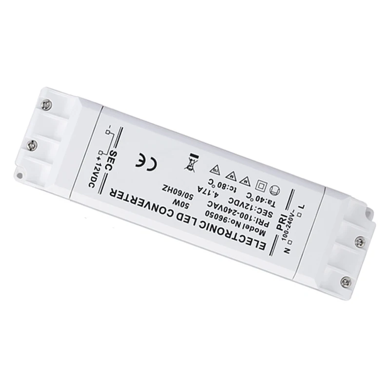 Промо-акция! Светодиодный трансформатор 12V DC 50W EMC источник питания 220-240 V без минимальной нагрузки
