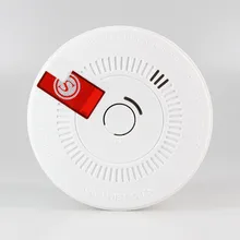 Детектор дыма сигнализация домашнего обнаружения беспроводной пожарный зондирования коммерческий