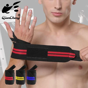 1 Stuks Sport Kronkelende Polsband Badminton Basketbal Zweet-Absorberende Compressie Fitness Gewichtheffen Elastische Polsband