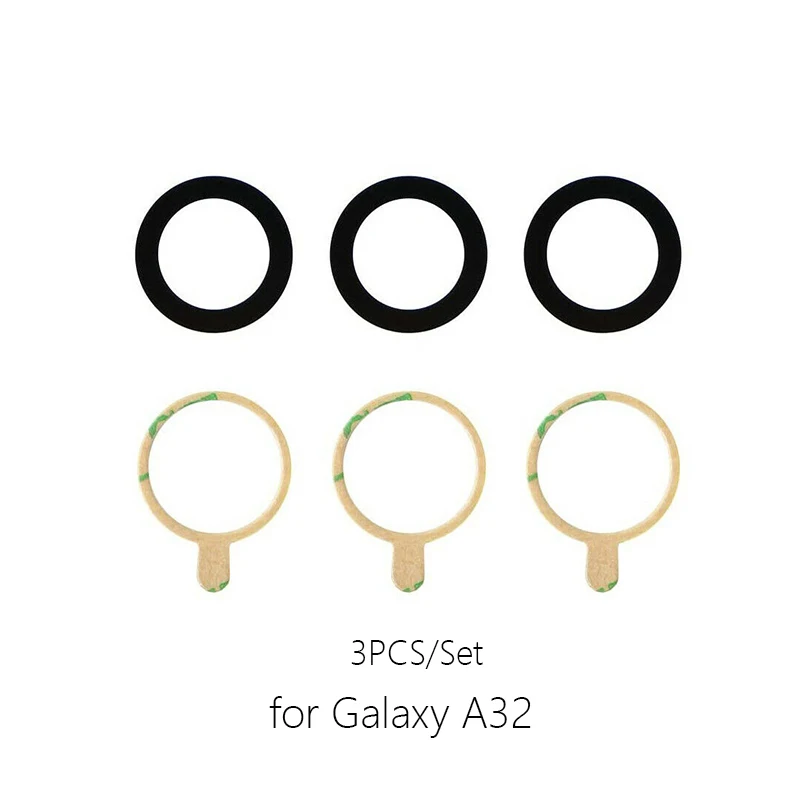 Стекло для задней камеры Samsung Galaxy A52 A72 A32 A82 2 комплекта клейкая лента замены