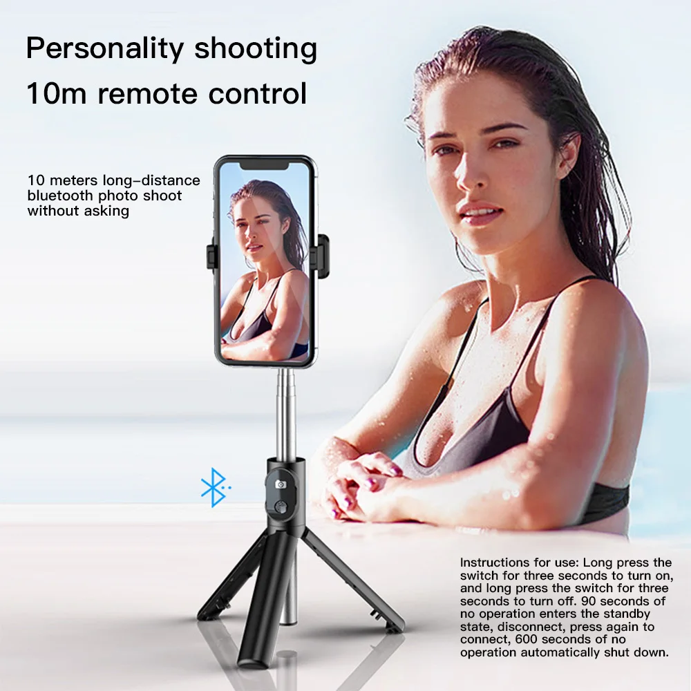 Bluetooth Selfie Stick Stabilizer for Telphone Holder for Your Mobile Phone cell stabilizer handheld gimbal selfy stick tripod (1)