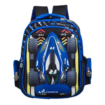

2019 3D Waterproof Backpacks Child Spiderman Book bag Kids Shoulder Bag 3-6 Year Old School Bags For Boys Satchel Knapsack