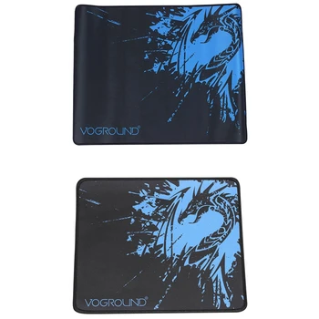 

2x Voground Blue Dragon Speed Locking Edge Natural Rubber Mouse Pad (44X35cm&30X25cm)
