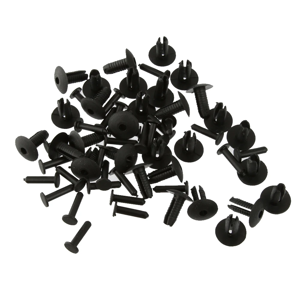 30 Pieces Plastic Bumper Mounting Rivet Body Trim Clip for BMW E30 E36 E46 E39 E38 Z1 
