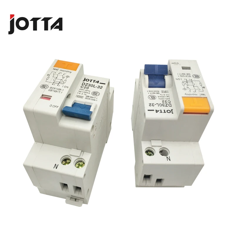 DPNL 1P+ N 16A/20A/25A/32A/63A 230V~ 50 HZ/60 HZ автоматический выключатель с перегрузкой по току и защитой от утечки RCBO