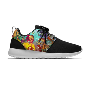 

Game Zombies Vs Plants Hot Funny Fashion Cool Kids Sport Running Shoes Casual Breathable 3D Printed Sneakers Children Boys Girls