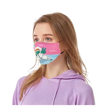 

Reusable Facemask Washable Mask PM2.5 Filter Mask Protective AntiDust Women Mouth Mask AntiFlu Windproof Mouth-muffle mascarilla