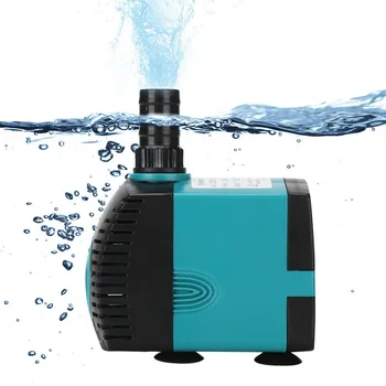 

3/6/10/15/25/35/40W Ultra-Quiet Submersible Water Fountain Pump Filter Fish Pond Aquarium Water Pump Tank Fountain EU Plug