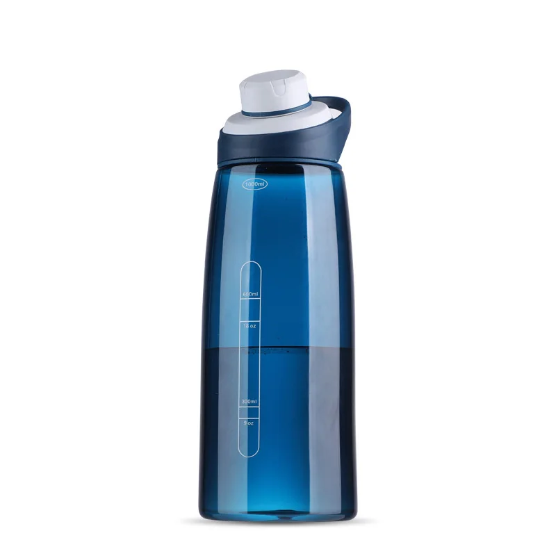 Water Cup Men's Sports Hot New Fashion Large Capacity Handle Leakproof Drop Dragon Bottle Football Basketball 1000ml | Дом и сад