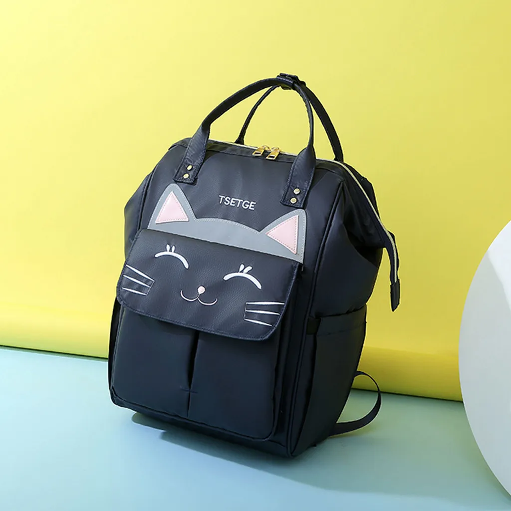 Backpacks Mummy Bag Multifunction Large Capacity Double Shoulder Travel bags Baby Handbag Bottle Insulation Chair Bags