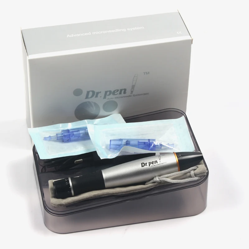 Dr. Pen Ultima A1-C Проводная микроручка Дерма профессиональная BB светящаяся МТС косметическое оборудование для лица микро-машина
