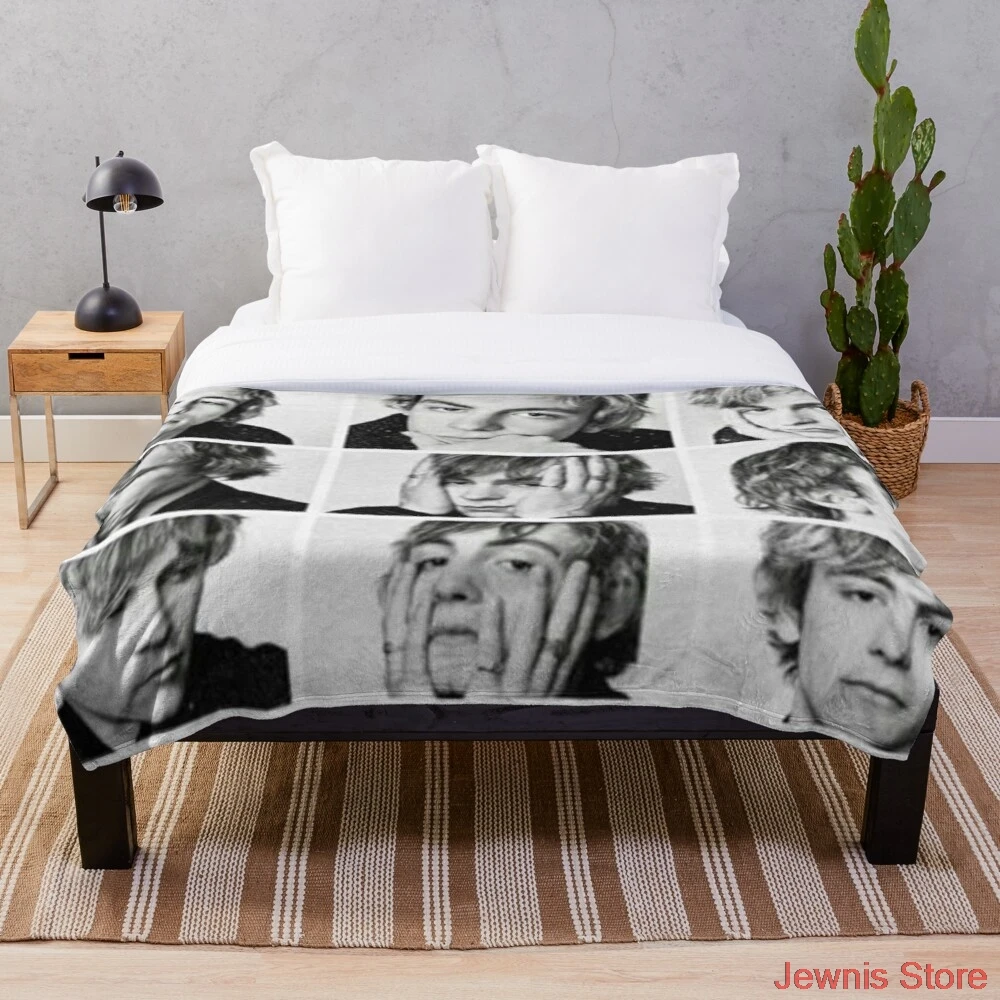 ロスリンチ毛布フリースアートプリント大人子供暖かいベッドスローブランケット新生児bayby男の子ギフト Aliexpress ホーム ガーデン