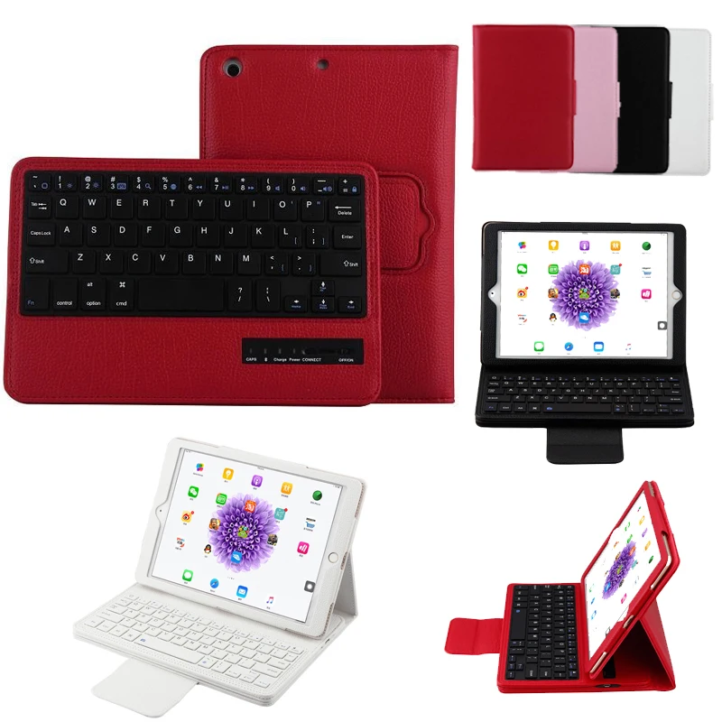 

7.9'' Magnetic Coque For iPad mini 5 2019 Case with Keyboard Bluetooth PU Leather Removable Cover For iPad mini 5 Keyboard Case