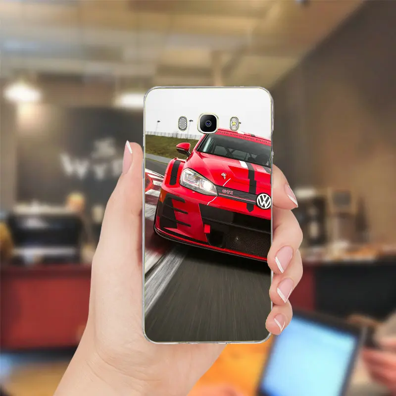 Picture 12 Soft TPU Silicone Mobile Phone Case For Samsung Galaxy A3 A5 A7 J5 J7 J3 J1 J2 Back Cover Coque VW Volkswagen Golf Gti - Цвет: Picture 12