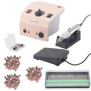 

35000 RPM Manicure Machine 35W Electric Nail Drill Nail Tools File Kit Nail File With Nail Bits Nail Drill Set Pedicura