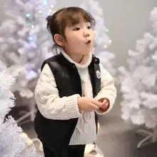 Детский жилет на пуху детский жилет на кнопках