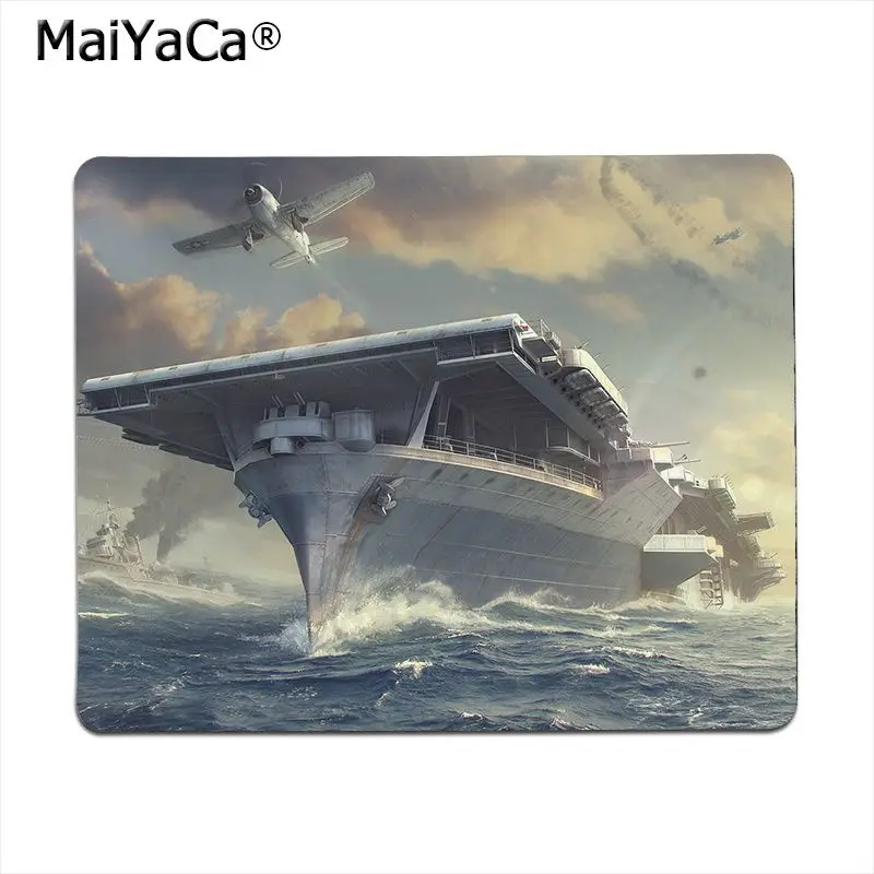 MaiYaCa высокое качество игра World of Warships DIY дизайн игровой с узором коврик для мыши большой коврик для мыши клавиатуры коврик - Цвет: Lock Edge25x29cm