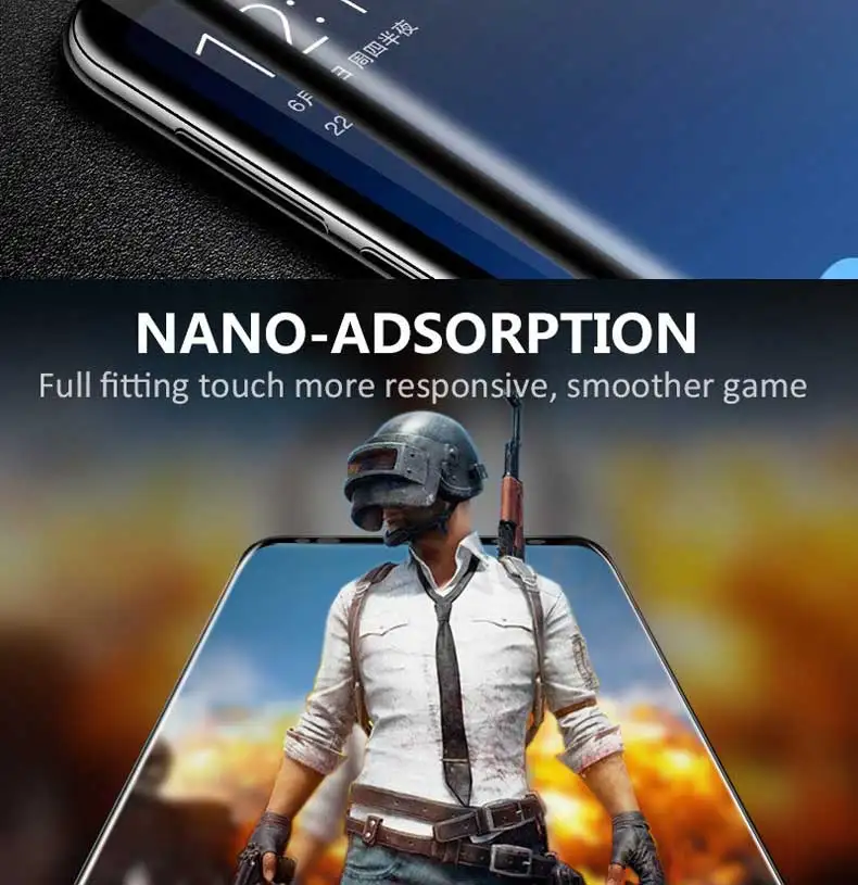 100D закругленные края закаленное стекло для samsung Galaxy Note 9 8 S8 S9 S7 S6 Edge S8 S9 Plus защитный прозрачный экран стеклянная пленка
